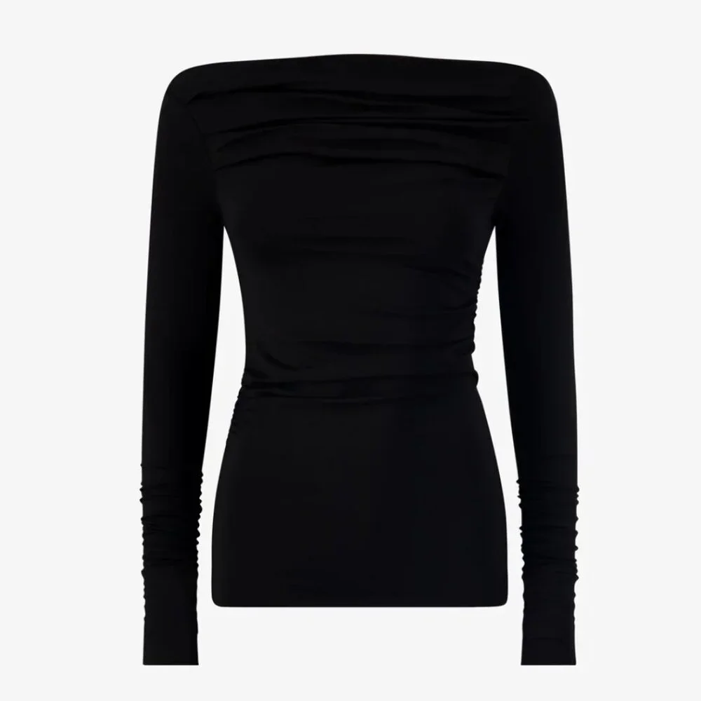 Marcella black Cooper top large nwt - Picture 7 of 12